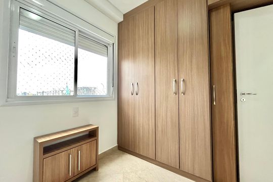 Quarto 2 de apartamento para alugar com 2 quartos, 58m² em Vila Clementino, São Paulo