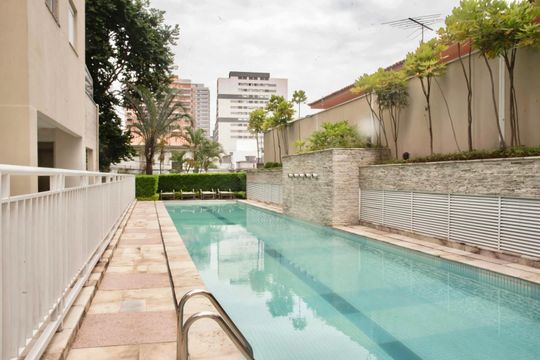 Área comum - Piscina de apartamento para alugar com 2 quartos, 58m² em Vila Clementino, São Paulo