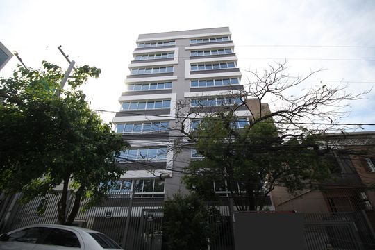Fachada de apartamento para alugar com 2 quartos, 63m² em Auxiliadora, Porto Alegre