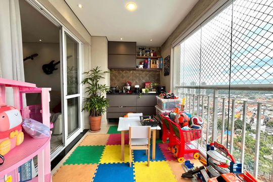 Varanda de apartamento à venda com 2 quartos, 73m² em Jabaquara, São Paulo