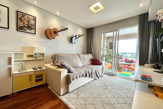 Sala de apartamento à venda com 2 quartos, 73m² em Jabaquara, São Paulo