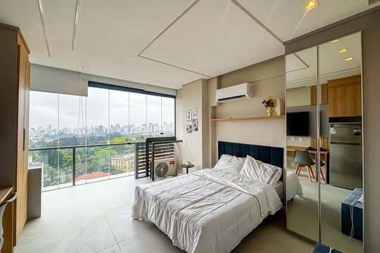 Apartamento para alugar com 1 quarto, 26m² em Pinheiros, São Paulo