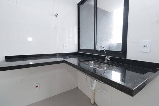 Cozinha de apartamento para alugar com 1 quarto, 38m² em Vila Esperança, São Paulo