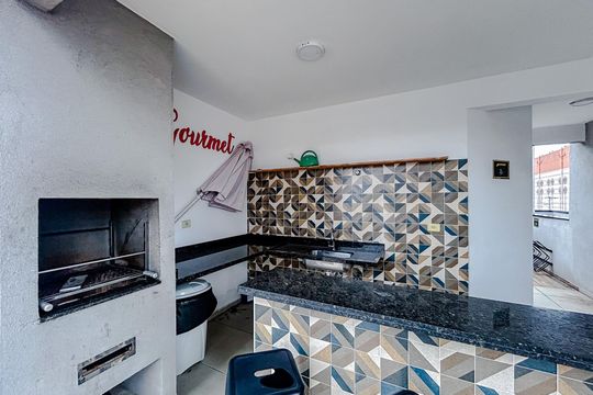 Área comum - Churrasqueira de apartamento para alugar com 2 quartos, 48m² em Cidade Mãe do Céu, São Paulo