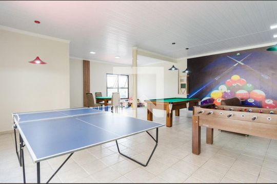 Área comum - Sala de Jogos de apartamento para alugar com 3 quartos, 65m² em Baeta Neves, São Bernardo do Campo