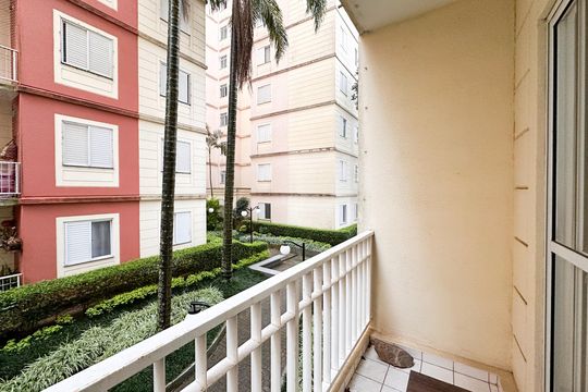 Sacada de apartamento para alugar com 3 quartos, 65m² em Baeta Neves, São Bernardo do Campo