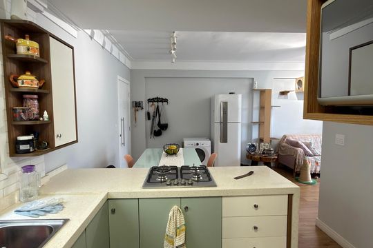 Cozinha e Área de Serviço de apartamento à venda com 3 quartos, 79m² em Centro, São Bernardo do Campo