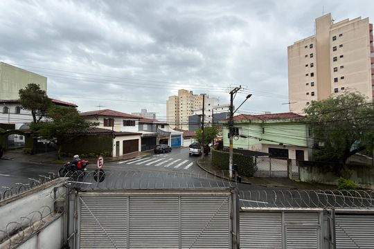 Varanda gourmet Vista  de apartamento à venda com 3 quartos, 79m² em Centro, São Bernardo do Campo