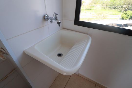 Cozinha  de apartamento para alugar com 2 quartos, 52m² em Conjunto Habitacional Jardim das Palmeiras, Ribeirão Preto