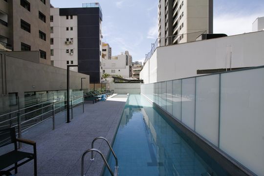 Área comum - Piscina de apartamento à venda com 3 quartos, 86m² em Gutierrez, Belo Horizonte