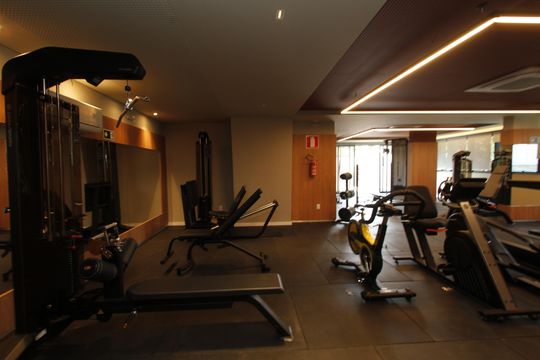Área comum - Academia de apartamento à venda com 3 quartos, 86m² em Gutierrez, Belo Horizonte