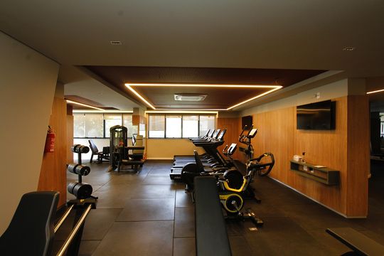 Área comum - Academia de apartamento à venda com 3 quartos, 86m² em Gutierrez, Belo Horizonte