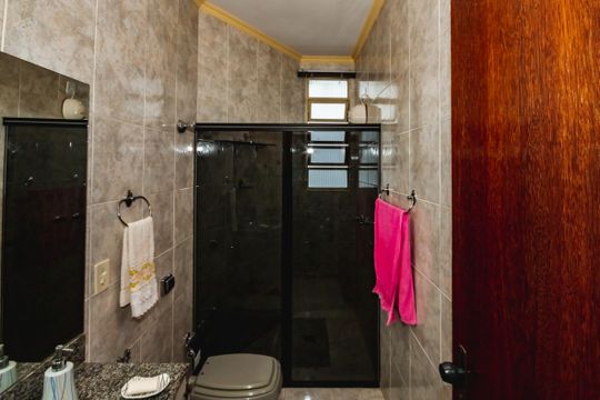Banheiro Social de apartamento à venda com 3 quartos, 130m² em Santa Amelia, Belo Horizonte