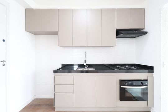 Cozinha  de apartamento para alugar com 2 quartos, 41m² em Lapa de Baixo, São Paulo