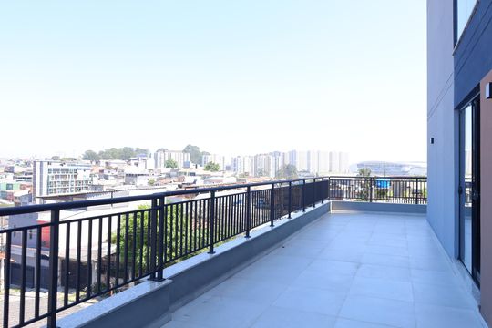 Área comum - Varanda de apartamento para alugar com 1 quarto, 61m² em Cidade Líder, São Paulo