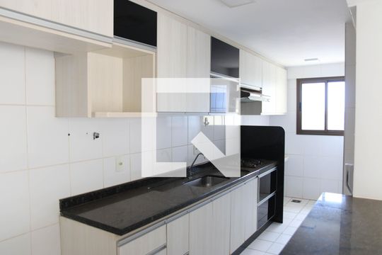 Cozinha e Área de Serviço de apartamento à venda com 2 quartos, 69m² em Alto da Glória, Goiânia