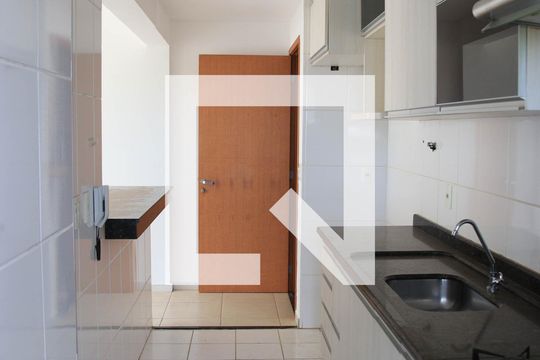 Cozinha e Área de Serviço de apartamento à venda com 2 quartos, 69m² em Alto da Glória, Goiânia