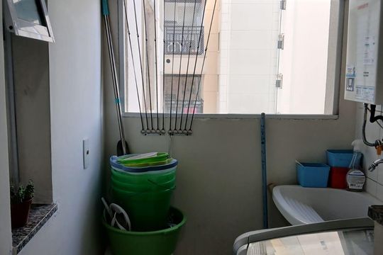 Área de serviço de apartamento à venda com 3 quartos, 70m² em Vila Goncalves, São Bernardo do Campo