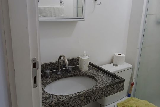 Banheiro 2 de apartamento à venda com 3 quartos, 70m² em Vila Goncalves, São Bernardo do Campo