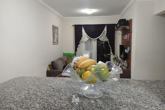 Corredor de apartamento à venda com 3 quartos, 70m² em Vila Goncalves, São Bernardo do Campo