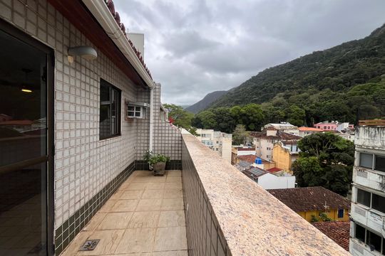 Varanda  de apartamento à venda com 3 quartos, 240m² em Gávea, Rio de Janeiro