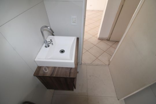 Banheiro de apartamento à venda com 2 quartos, 52m² em Lauzane Paulista, São Paulo