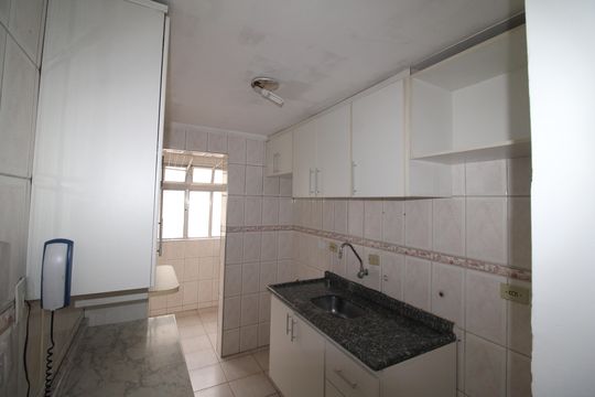 Cozinha de apartamento à venda com 2 quartos, 52m² em Lauzane Paulista, São Paulo
