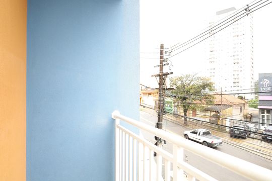 Varanda de apartamento à venda com 2 quartos, 46m² em Vila Carmosina, São Paulo