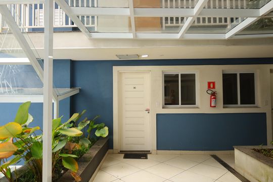 Área comum - Saguão do andar de apartamento à venda com 2 quartos, 46m² em Vila Carmosina, São Paulo