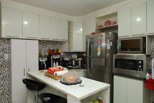 Cozinha de casa de condomínio à venda com 3 quartos, 90m² em Jardim Norma, São Paulo