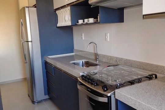 Cozinha de apartamento para alugar com 2 quartos, 61m² em Vila Rica, Sorocaba