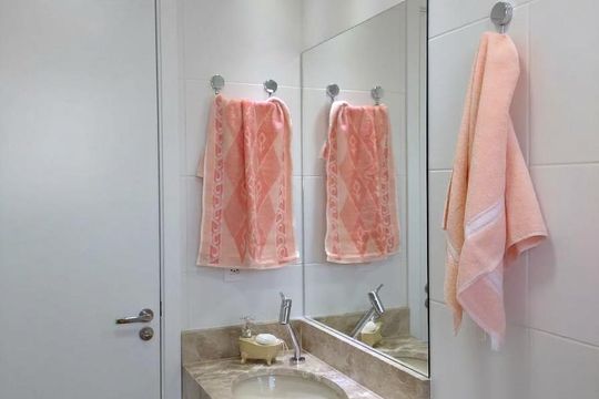 Banheiro 2 de apartamento para alugar com 2 quartos, 61m² em Vila Rica, Sorocaba