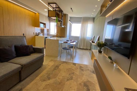 Sala de apartamento para alugar com 3 quartos, 62m² em Samambaia, Brasília