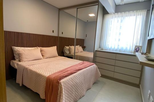 Quarto 1 de apartamento para alugar com 3 quartos, 62m² em Samambaia, Brasília