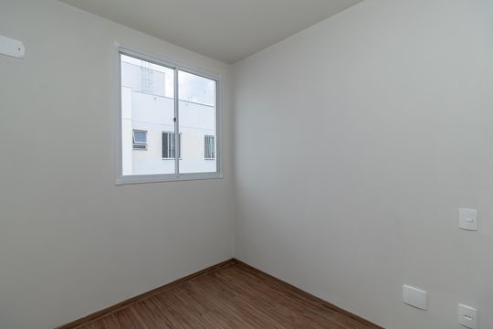 Quarto 2 de apartamento para alugar com 2 quartos, 44m² em São Pedro, Ribeirão das Neves
