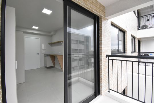 Sacada de apartamento para alugar com 1 quarto, 28m² em Portão, Curitiba