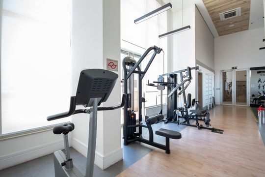 Área comum - Academia de apartamento para alugar com 1 quarto, 46m² em Centro, Osasco