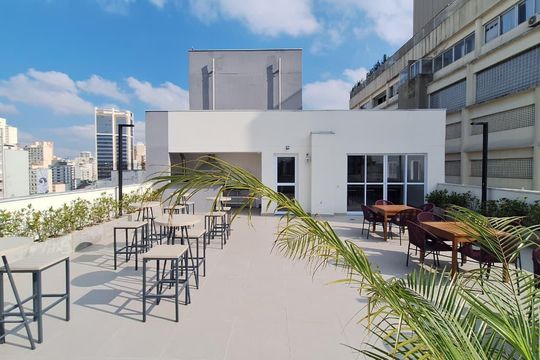 Área comum  de apartamento para alugar com 1 quarto, 24m² em Barra Funda, São Paulo