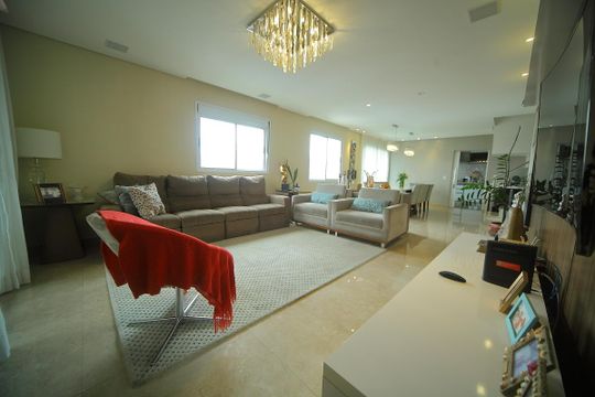 Sala  de apartamento à venda com 4 quartos, 239m² em Planalto, São Bernardo do Campo