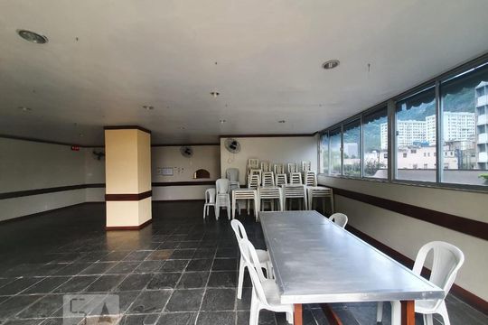 Área comum de apartamento à venda com 2 quartos, 67m² em Rio Comprido, Rio de Janeiro