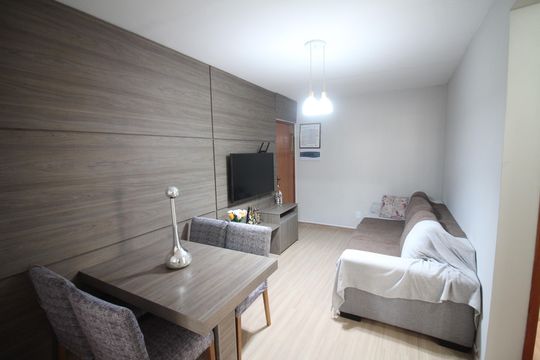 Sala de apartamento para alugar com 2 quartos, 48m² em Diamante, Belo Horizonte