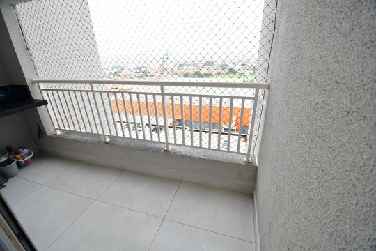 Sala - Sacada de apartamento para alugar com 2 quartos, 54m² em Loteamento Remanso Campineiro, Hortolândia