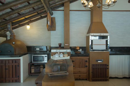 Área Gourmet de casa à venda com 4 quartos, 1000m² em Garças, Belo Horizonte