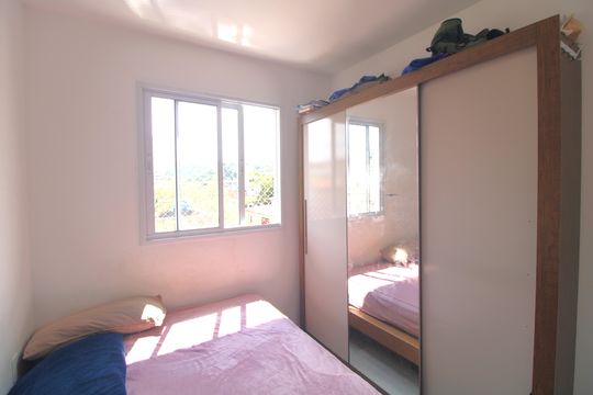 Quarto 1 de apartamento para alugar com 2 quartos, 35m² em Pedreira, São Paulo
