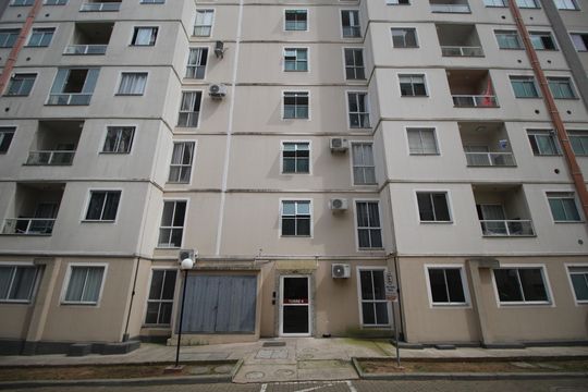 Fachada do bloco de apartamento à venda com 1 quarto, 64m² em Santa Fe, Porto Alegre