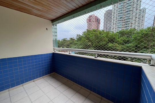 Varanda da Sala de apartamento para alugar com 2 quartos, 80m² em Barra da Tijuca, Rio de Janeiro