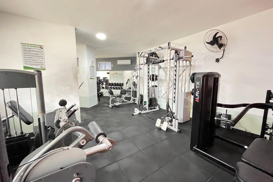 Área comum - Academia de apartamento para alugar com 2 quartos, 80m² em Barra da Tijuca, Rio de Janeiro