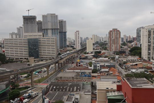 Vista da Sala de apartamento para alugar com 2 quartos, 37m² em Parque da Vila Prudente, São Paulo