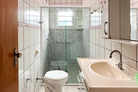 Banheiro Social de casa para alugar com 2 quartos, 198m² em Alvarenga, São Bernardo do Campo