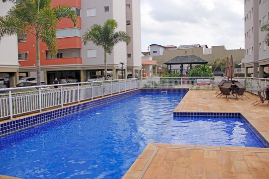 Área comum - Piscina de apartamento para alugar com 3 quartos, 107m² em Pinheirinho, Vinhedo